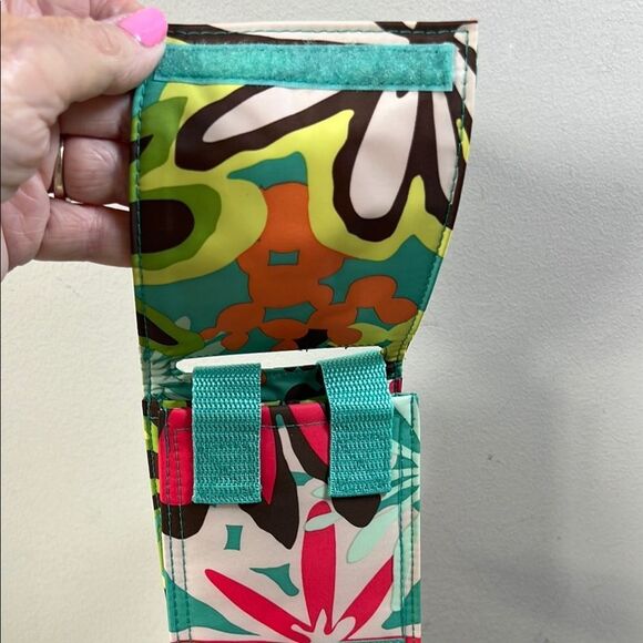 Thirty-One Daisy Craze Floral Perfect Bottle Thermal Tote Bag - Multicolor - Picture 3 of 4
